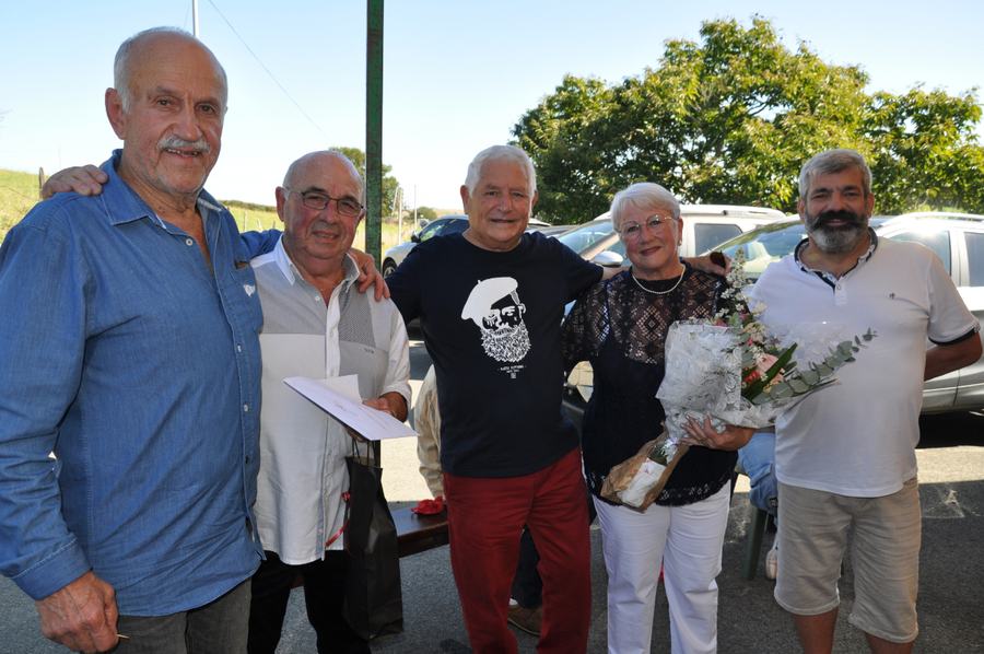 Dimanche 12 octobre : Marie-Rose fête son anniversaire et celui de ses 50 ans de mariage avec notre ami Poulou., photo 1