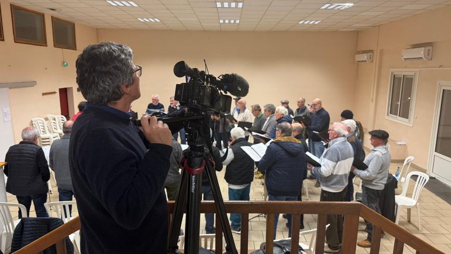 Jeudi 20 novembre : Reportage de FR3 lors d'une répétition., photo 2
